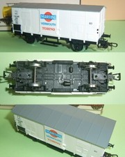PIKO ★ HO ★ zweiachsiger Kühlwagen ★ Waggon ★ MARTINI Vermouth  ★ Neuware in OVP