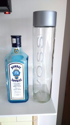 Voss 800ml glasflasche - voss, +
