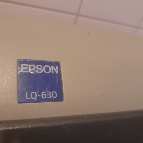Epson 630 drucker printer - epson, lq-630