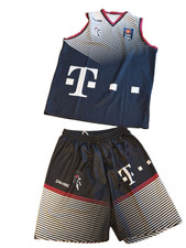 Telekom Baskets Bonn Basketball Spalding Trikot Set Shirt mit Hose Gr. L