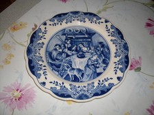 Delfts Blau Porzellan Teller