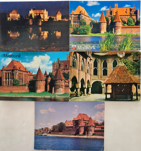 Postkarten lot malbork - 5,