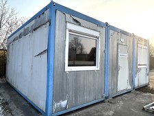 3 Bürocontainer   3er Anlage  600 x735cm  Pausencontainer Container     #M10