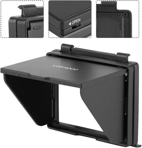 Lcd sonnenblende für dslr - lcd,