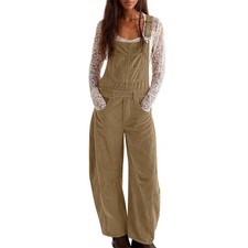 Damen Cord Weites Bein