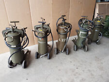 1 Profi Tecalemit Fußhebel Fettpresse + Zubehör ex BUNDESWEHR N3