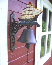 TÜRGLOCKE SEGELSCHIFF ANTIK