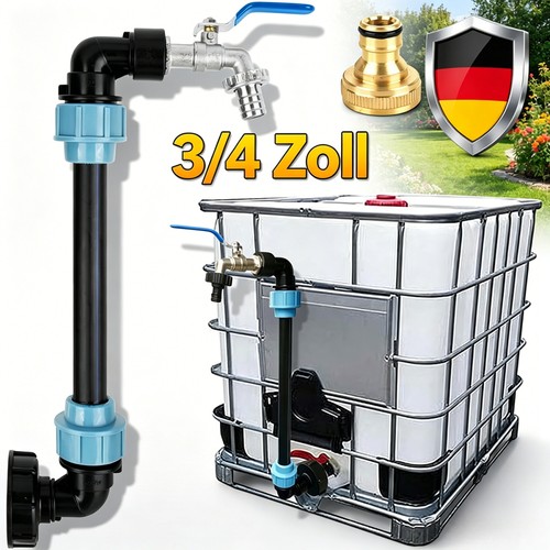 Ibc schwanenhals - schwanenhals, 3/4"