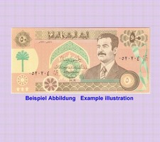 IRAK  IRAQ  50 Dinars 1991