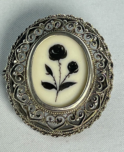 Vintage anhänger brosche - anhänger,