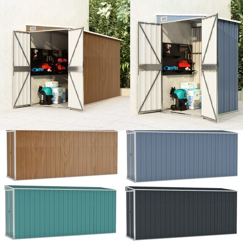 Verzinkter stahl gartenschrank - verzinkter,