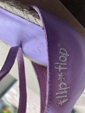 NEU GR 42 Original flip*flop Damen Leder grün