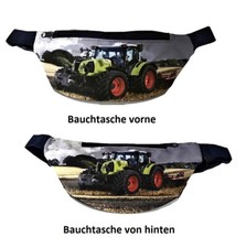 Jungen Kinder Bauchtasche Gürteltasche Umhängetasche Traktor Trecker 