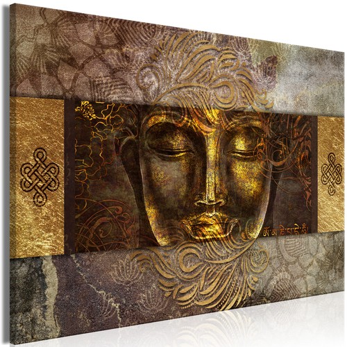 Buddha braun zen orient - buddha, vlies