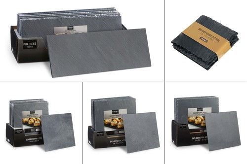 Schieferplatten untersetzer - schieferplatten,