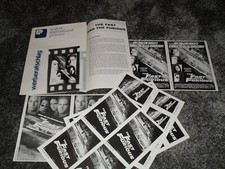 FAST & FURIOUS - ORIGINAL WERBERATSCHLAG - KOMPLETT - RARITÄT