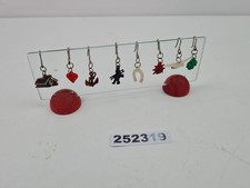 8 DDR Glasmerker Glasmarkierer zum Hängen Kunststofffiguren Vintage alt #252319