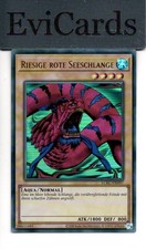 Riesige Rote Schlange -