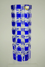 ÜBERFANG KRISTALL GLAS VASE