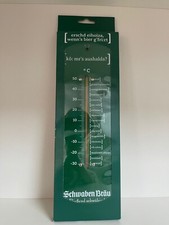 Blechschild thermometer - blechschild,
