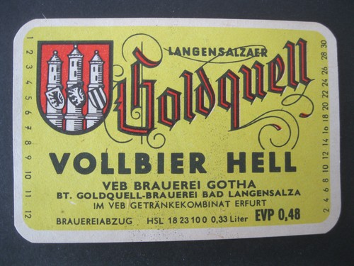 Veb brauerei gotha - veb,