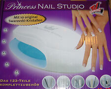 Princess Nagelstudio,mit 10 Original Swarovski-Kristallen,NEU!