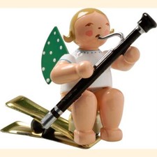 Wendt & Kühn Grünhainichener Klemm Engel Fagott Klemme 650/90/43 blond/braun