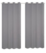 WOLTU 1x Vorhang Gardinen blickdicht Verdunklungsvorhang Ösen Wärmeisolierend