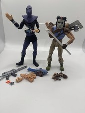 NECA Teenage Mutant Ninja Turtles TMNT Casey Jones & Foot Soldier Action Figures