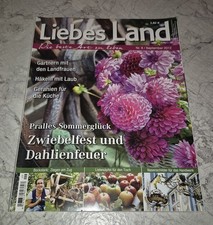 Liebes Land 9/2012 Blaubeerzeit Gänsefingerkraut Laubhäkeln Silberreiher Ziegen