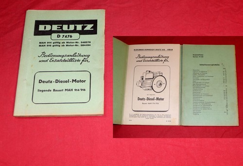 Deutz motor mah - motor, 914,