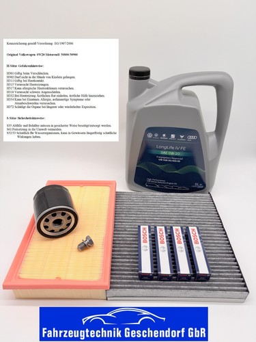 Inspektionspaket audi seat - inspektionspaket, vw