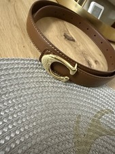 Luxus Ledergürtel Cognac 110