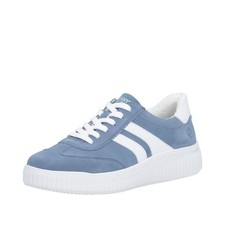 Remonte Leder Sneaker Hellblau