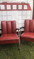 Paar Bauhaus Stahlrohr Sessel