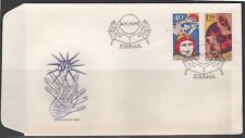 CSSR Czechoslovakia FDC 1977 Space Research Neil Armstrong Yuri Gagarin 2 covers