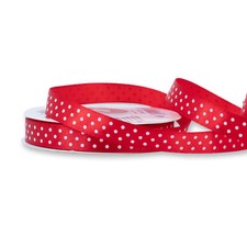 12mm satinband 25m mit - 25m, punkten