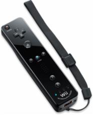 Nintendo Wii Motion Plus Inside Controller - in schwarz Original