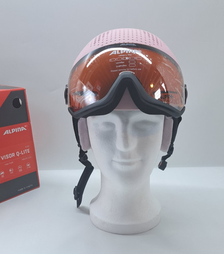 Skihelm alpina zupo visor - skihelm,