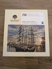 Wentworth Wooden Puzzle Hamburg - Segler In Oevelgönne 250 Teile