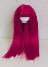 BJD Wig Hot Pink 6-7 Inch