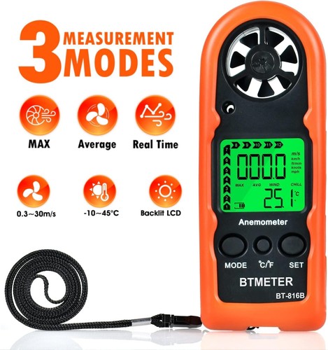 Digitales anemometer mini - anemometer,