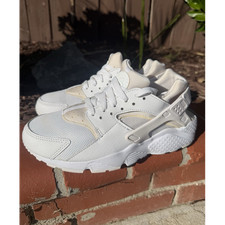 Nike Air Huarache White Mesh