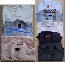 Herrenhemd Comfort Fit Hemd Herrenhemd langarm * kurzarm XL * 43/17 * 43-44 * 44