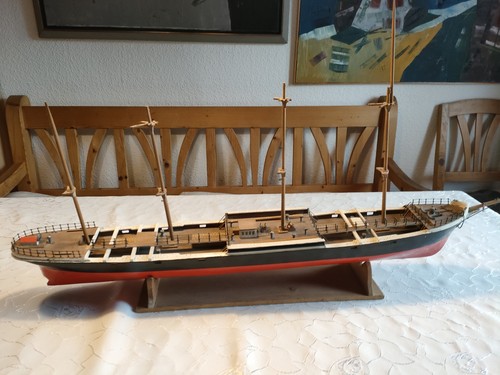 Holzmodell schiff alt - holzmodell,