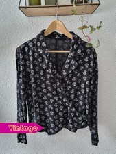 Vintage Blümchen Bluse