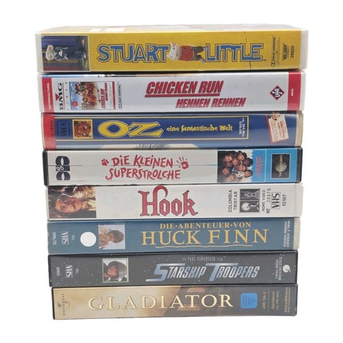Vhs videokassetten konvolut - 8,