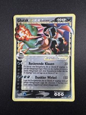 Pokémon Karte Glurak ☆ Gold