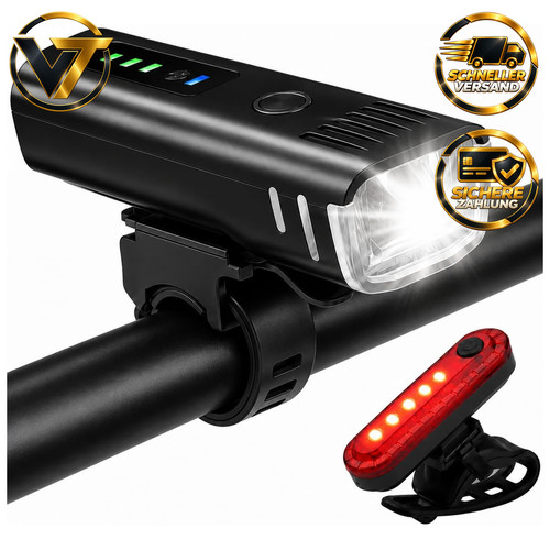 Led fahrradlicht set - fahrradlicht, usb