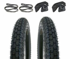 Zündapp GTS C CS KS Reifen Schlauch Satz 2 3/4 x 17 Zoll